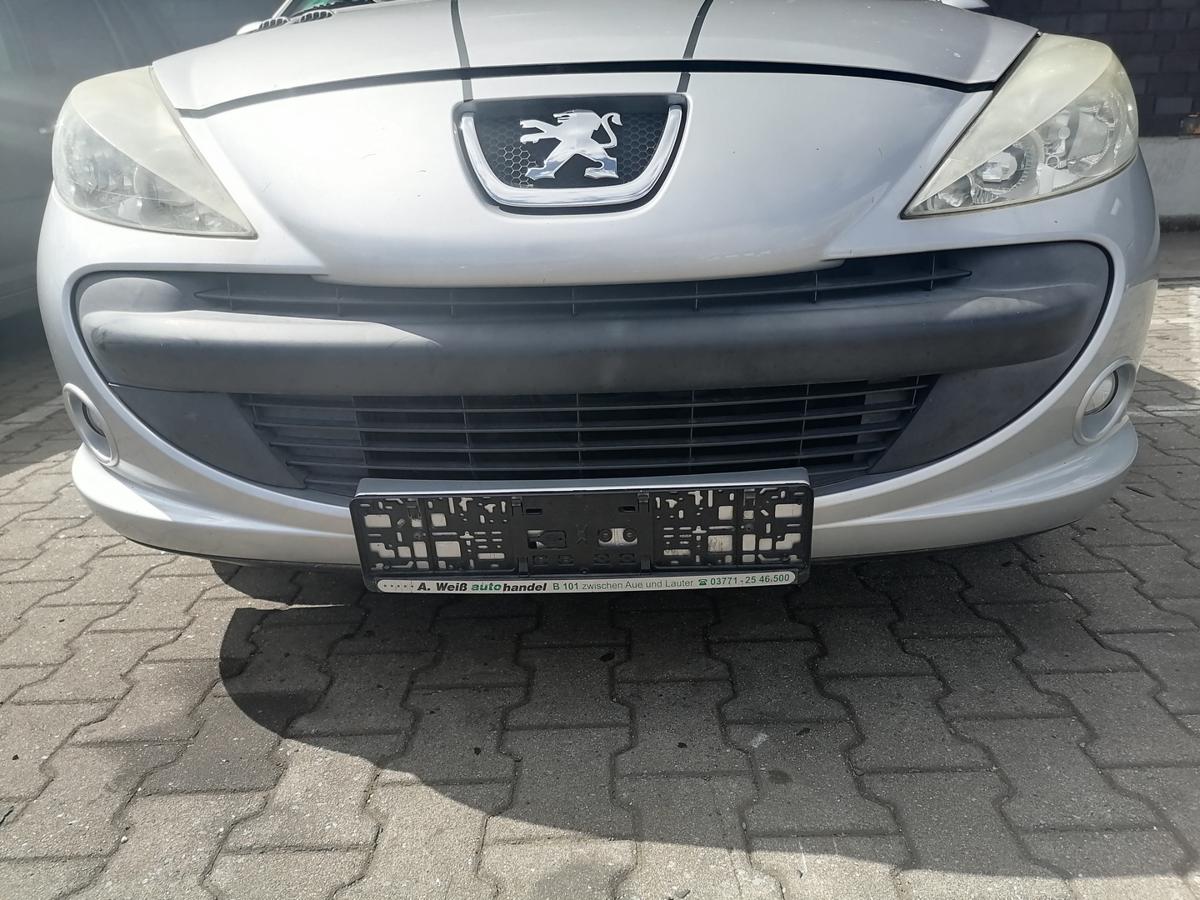 Peugeot206+ original Sto&szlig;stange Stossf&auml;nger vorn EZR Aluminiumgrau Bj.2011